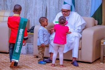 Our greatest legacy is to give you a better country, President Buhari tells Nigerian children