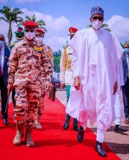 Count on us, we’ll lend a helping hand, President Buhari assures Chadian Transitional Leader
