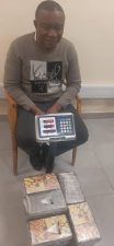 NDLEA arrests drug kingpin caught at Lagos Airport with N8b cocaine, exposes, seizes his $24,500 offered to compromise investigation
