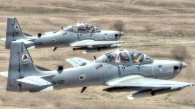 BREAKING: 6 of 12 Tucano war planes, which President Buhari paid America for, to arrive Nigeria July