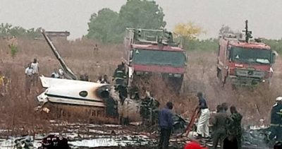 AIB-N begins investigation into Kaduna military plane crash, recovers black box