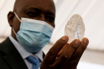 World’s ‘third largest’ diamond unearthed in Botswana
