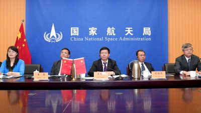 China, Russia jointly issue roadmap for intl lunar research station