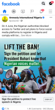 TWITTER BAN: Amnesty International shamed as Nigerians say “we don’t ask you to protest on our behalf”, want group banned