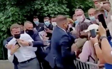 Man who slapped France’s President Emmanuel Macron gets four-month jail sentence