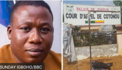 Benin Republic Court sends Sunday Igboho to prison; new charges levelled against him