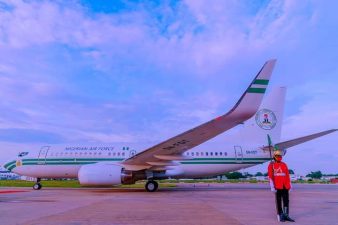 President Buhari back in Nigeria after attending UK Summit