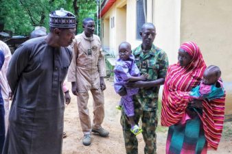 Gov Zulum receives another Chibok Schoolgirl in Gwoza