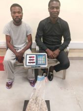 Wanted drug dealer caught in Church, as another excretes 68 wraps of heroin at Lagos airport
