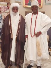 Lagos monarch, Alara of Ilara Epe, congratulates Sultan of Sokoto at 65