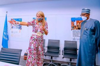 President Buhari meets Queen of Netherlands in New York, tells why his govt set priority on infrastructure