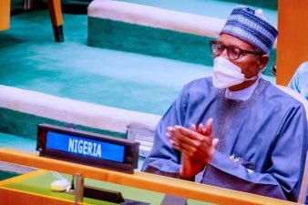 President Buhari participates in opening session of 76th UNGA in New York