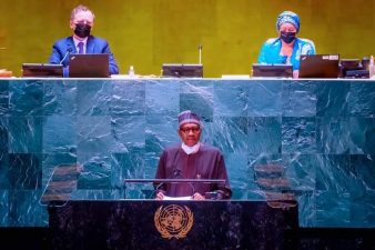 Statement of President Buhari at the 76th UN General Assembly in New York