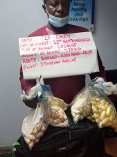 NDLEA arrests trafficker with N2.3b cocaine at Abuja airport