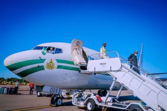 Buhari arrives New York for UN General Assembly