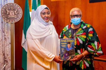 Build partnerships for national development, Nigerian First Lady tells pharmacists