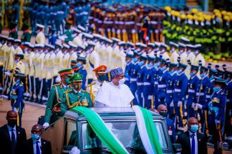 Pictorial representations of Nigeria’s 61st Independence Day celebration in Abuja
