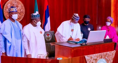 NIGERIA: Buhari signs 2022 budget, expresses concerns over worrisome changes by NASS