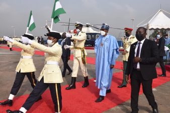 At Naval Dockyard, President Buhari commissions NNS Oji, another Made-in-Nigeria Vessel