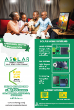 ASOLAR: Nigeria’s number 1 solar home system makes saving on electricity easy