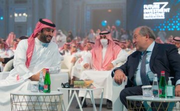 Armenian President thanks Arab world for providing refuge after genocide, hails ‘new page’ in ties with Saudi Arabia