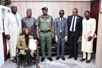 First Lady facilitates employment of physically challenged ex-corps members