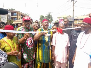 Rep Chidoka flags off road projects, distributes 1000 bags of rice, cash to constituents