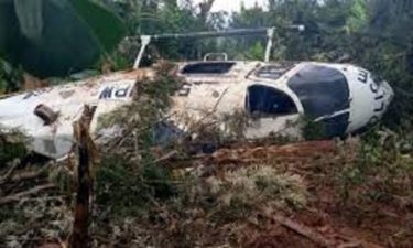 Police chopper crashes in Bauchi