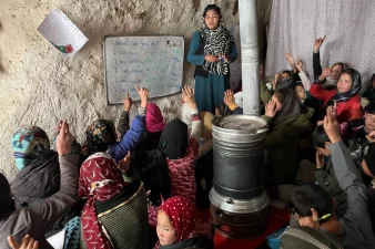 In remote Bamiyan, a school run by an Afghan woman offers hope