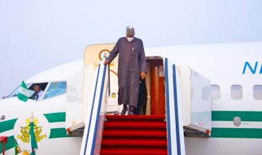 PHOTOS: President Muhammadu Buhari returns