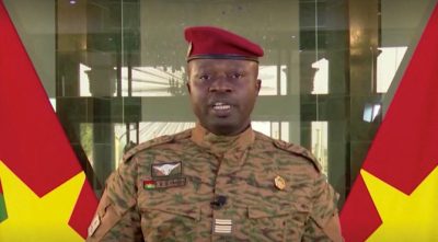 Burkina Faso military leader, Sandaogo Damiba, naugurated as President