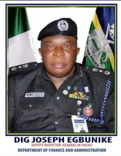 Nigeria Police announces death of DIG Egbunike