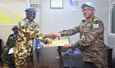 Nigeria’s General Sawyerr assumes office as UNISFA Force Commander, Ag Head of Mission