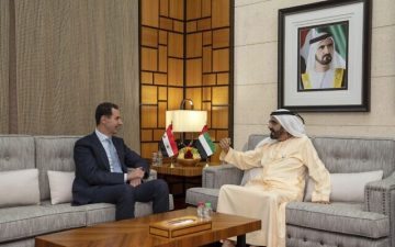US ‘profoundly disappointed’ by UAE hosting Syria’s Assad