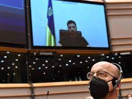 ‘Prove you are with us’, Zelenskiy tells EU to approve Kyiv membership, as Russia bombards Ukrainian cities