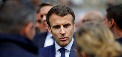 Macron warns Russia will intensify Ukraine war to mark victory day in May