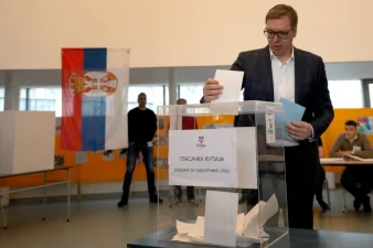 Serbians vote in election overshadowed by Russia’s war in Ukraine