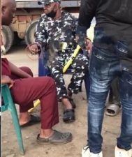 LAGOS: Police identifies officer smoking weed in Lagos, as CP orders his punishment