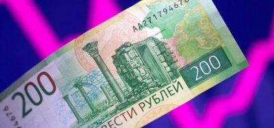 Ruble strengthens in Moscow as Russia halts gas supplies to Bulgaria, Poland