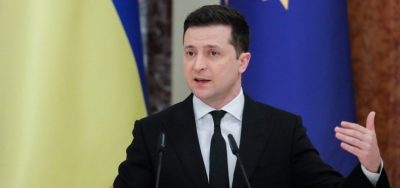 Ukraine’s Zelensky calls on West to “bring Russia to justice”