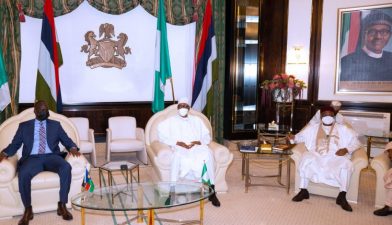 INSURGENCY: President Buhari pledges to collaborate with South Sudan