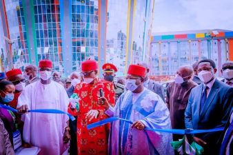 I’m not surprised at quality of your work, President Buhari, on state visit, tells Ebonyi Governor