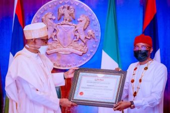 President Buhari honoured with Global Integrity, anti-Corruption Award of Excellence