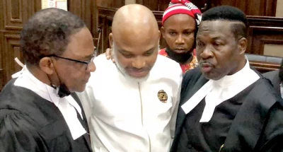 Court denies Nnamdi Kanu’s bail application