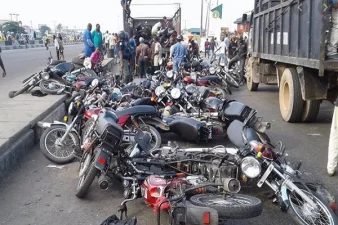 LAGOS: Police to arrest Okada riders, passengers as ban enforcement begins