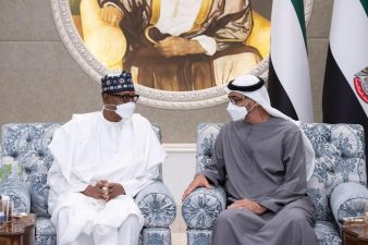 President Buhari joins prayers for late UAE President