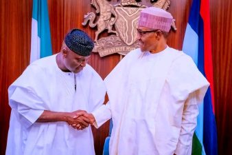 President Buhari receives Ekiti Governor-elect, says things getting better with APC
