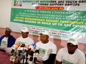 For denigrating President Buhari, nationalists, APC groups disown Tinubu