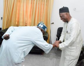 APC Chairman visits party Presidential Candidate, Tinubu
