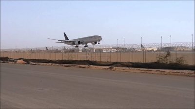 BREAKING: First Nigerian 2022 Hajj flight lands safely in Jedda, pilgrims arrive Madinah